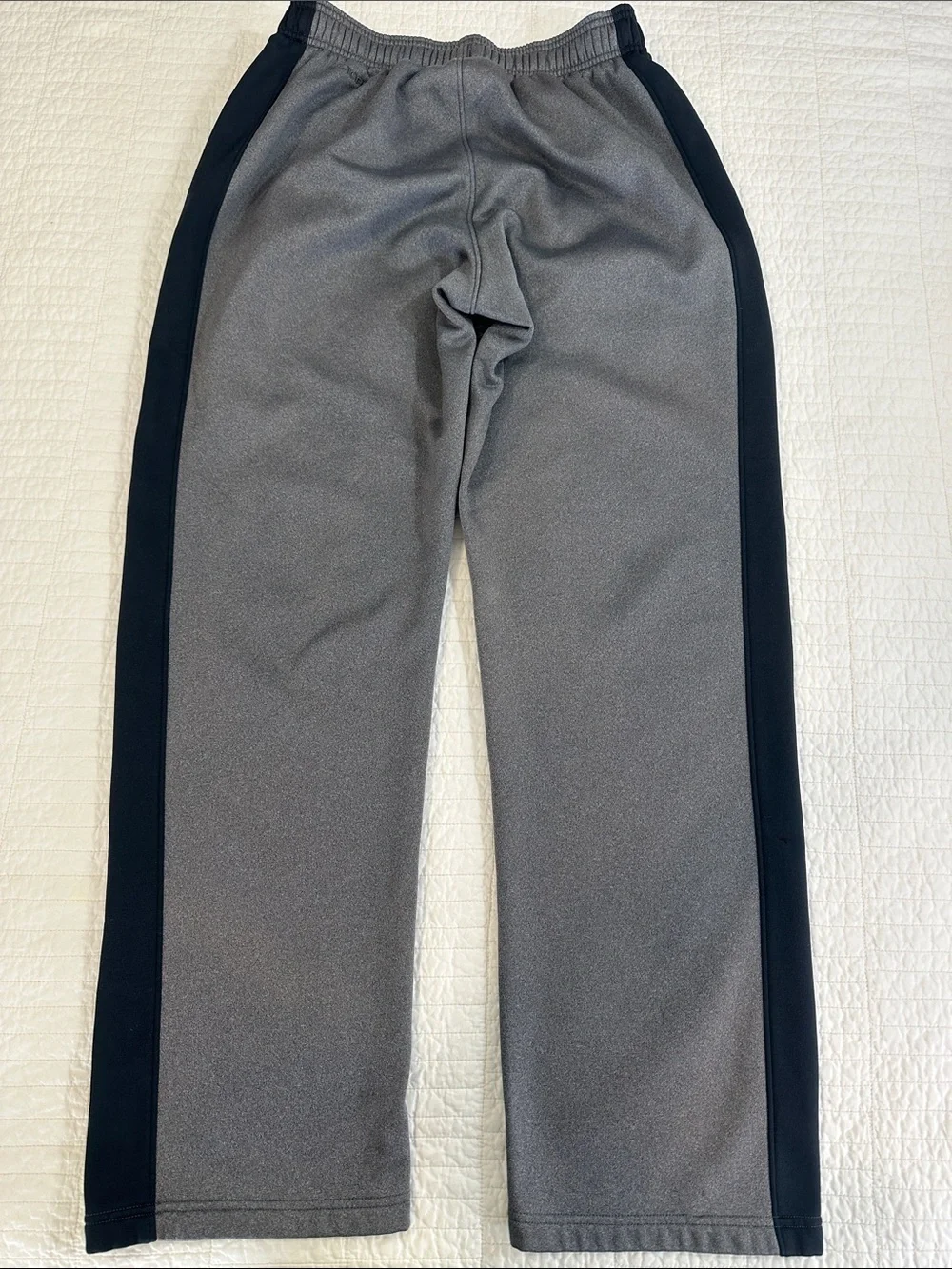 Under Armour Storm 1 Medium Loose Gray Black Athletic Pants Like New Sweatpant